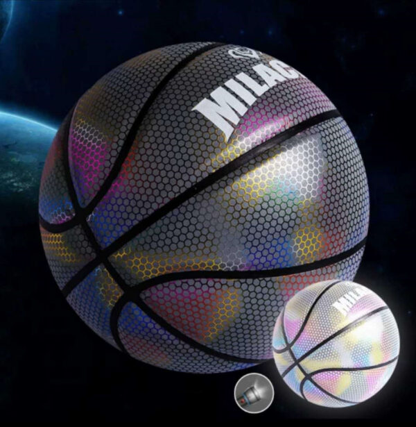 Glowing fluorescent basketball - Image 3