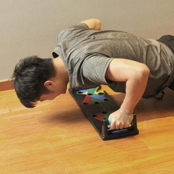 Nine-function Push-up Board Bracket for Indoor Gymmer - Image 4
