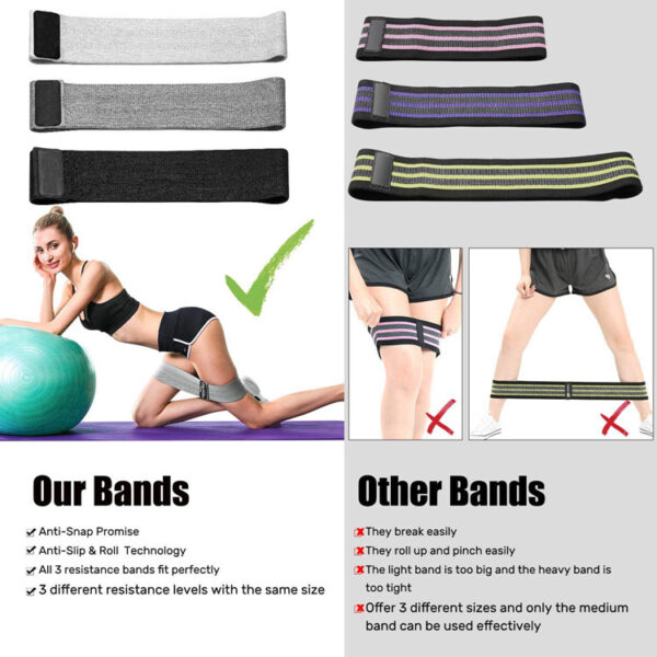 Fitness equipment elastic band hip ring - Image 2