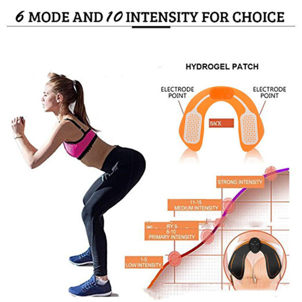 Fitness Buttocks Lifting Toner Slimming Massager - Image 4