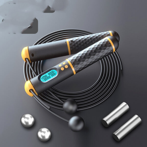 Intelligent Counting Rope Skipping Weight-Bearing Exercise Fitness Student Test Skipping Rope Core Wire Private Model Source - Image 3