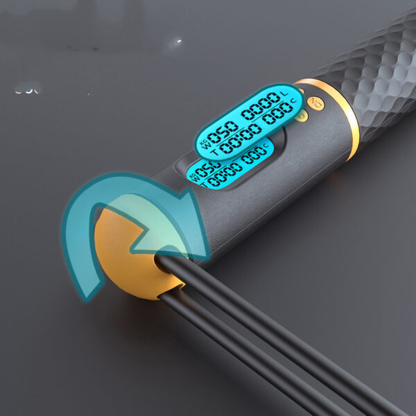 Intelligent Counting Rope Skipping Weight-Bearing Exercise Fitness Student Test Skipping Rope Core Wire Private Model Source - Image 2