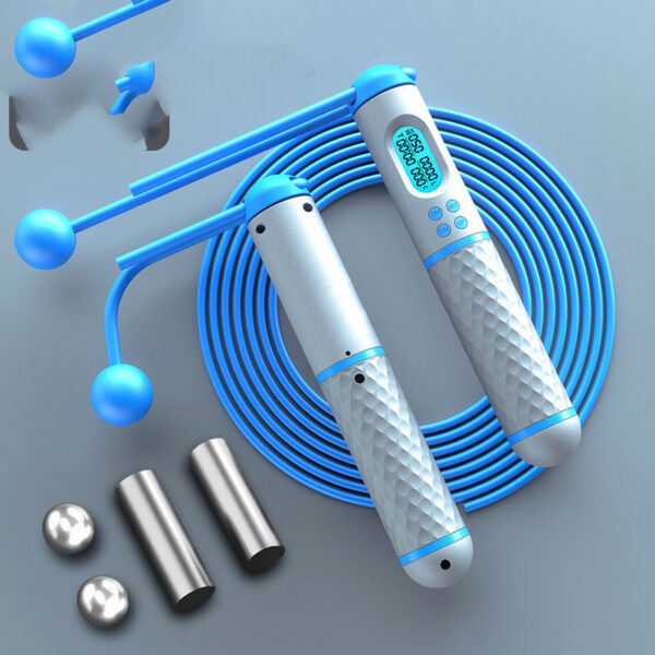 Intelligent Counting Rope Skipping Weight-Bearing Exercise Fitness Student Test Skipping Rope Core Wire Private Model Source - Image 4