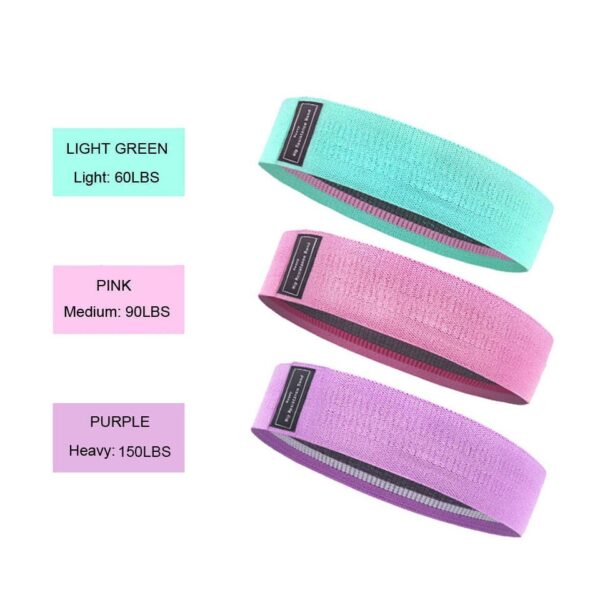 Yoga Stretch Band Squat Resistance Band Training Braided Elastic Band - Image 6