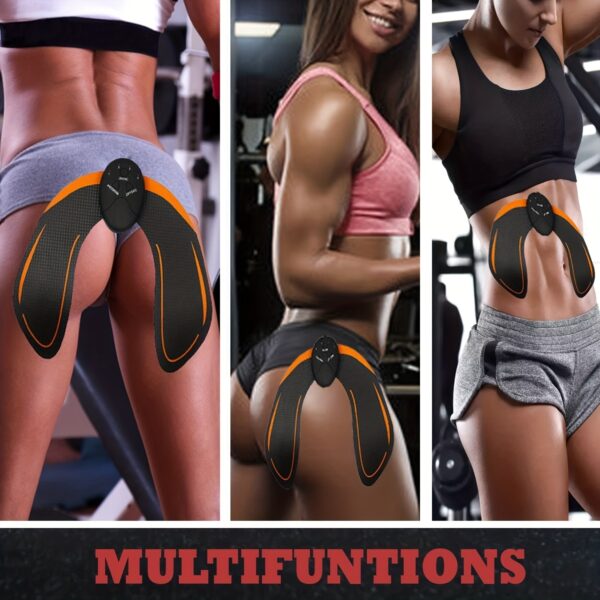 Hip Trainer, Buttock Lift Massage Device Smart Fitness Exercise Gear Home Office, Portable U-Shape Butt Lifting Workout Equipment Gifts For Women - Image 7