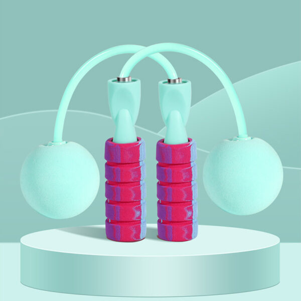 Cordless Skipping For Fitness No Tangles Speed Cordless Skipping Unisex Portable Ffitness Equipment Skip Rope Heavy Rope - Image 4