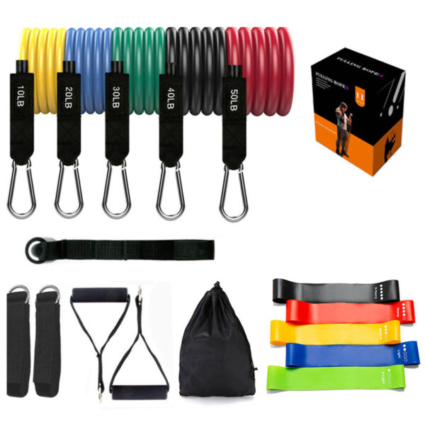Latex Pull Rope Exercises Resistance Bands Stretch Training Yoga Band - Image 5