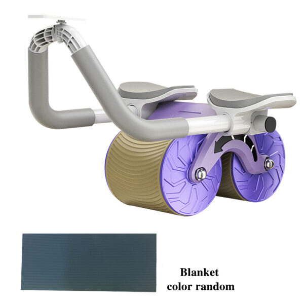 Male And Female Household 2 In 1 Exercise Belly Wheel Indoor Fitness Sports - Image 8