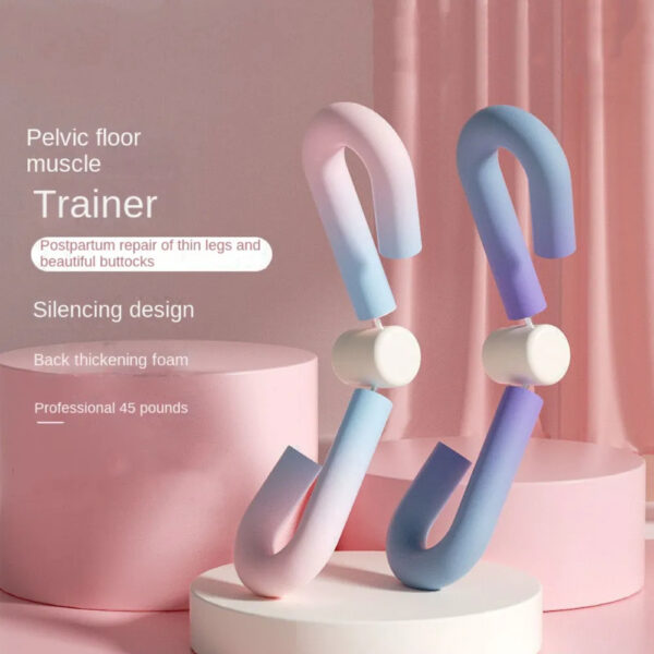 Thigh Master Muscle Fitness Exercise Equipment, Arm Leg Exerciser Pelvic Hip Trainer Inner Thigh Toner For Women Home Gym Yoga Workout Training - Image 8