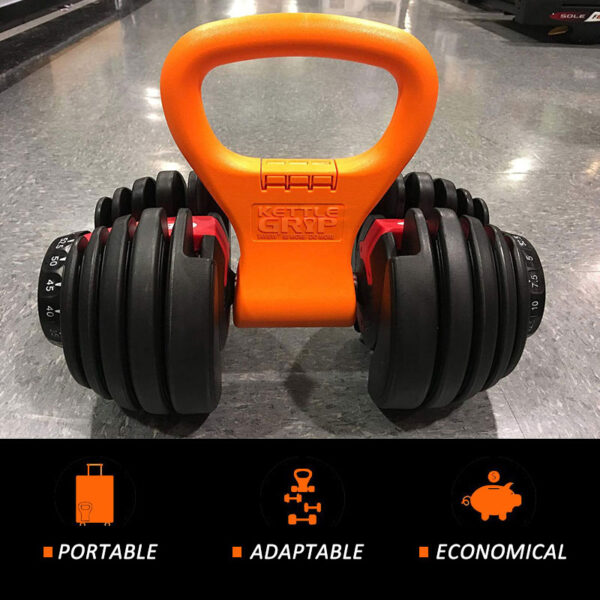 Kettle bell adjustable handle dumbbell pot handle clip power piece fitness accessories - Image 4