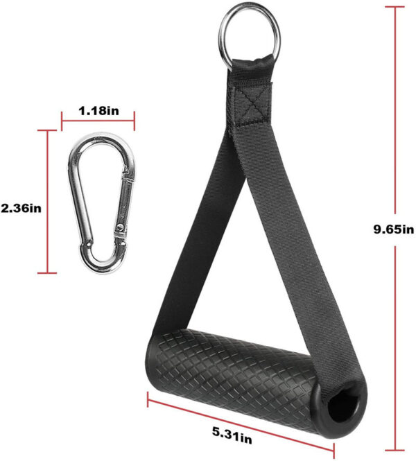 Gym Resistance Bands Handles Anti-slip Grip Strong - Image 7