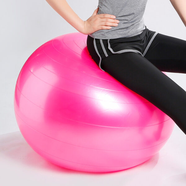 Yoga Ball Fitness Beginner Children Exercise More Gymnastics Glossy Ball - Image 2