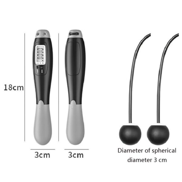 Cordless Jump Ropes Smart Electronic Digital wireless Skip Rope Calorie Consumption Fitness Body Building Exercise Jumping Rope - Image 6