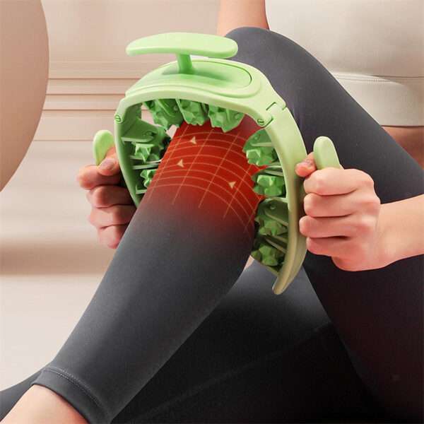 Multifunctional Manual Round Massager Roller Fitness Waist Buttocks Muscles Leg Gripper Stovepipe Thigh Removable Massage Gym Tool Beauty Health - Image 4