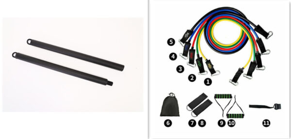 Latex Pull Rope Exercises Resistance Bands Stretch Training Yoga Band - Image 6
